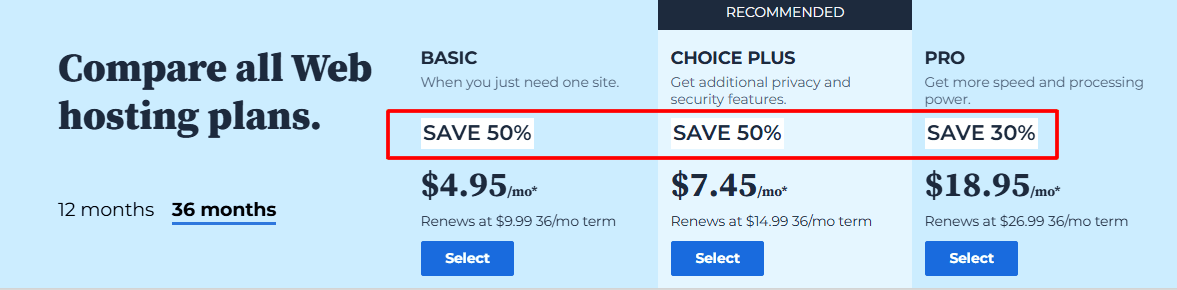 Bluehost 36 Month Plan Bluehost 36 Month Plan